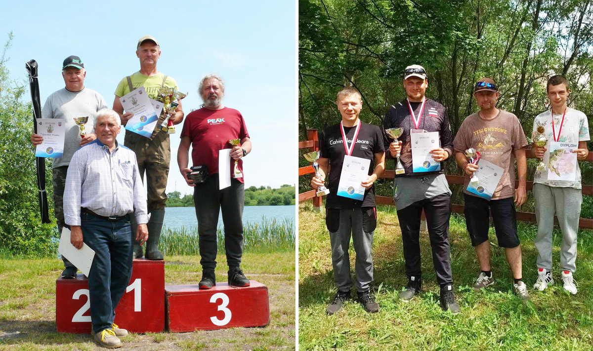 Niedzielna, podwójna rywalizacja wędkarzy z gminy Strzegom [FOTO] 